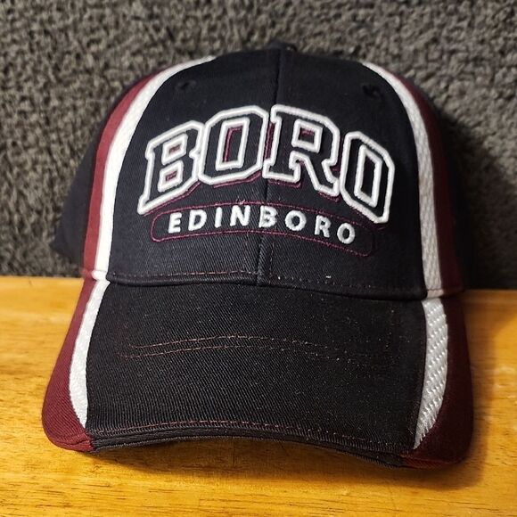 Champion BORO Edinboro Fighting Scots Velcroback Hat - New - Picture 1 of 8